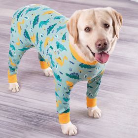 Pet Clothes All-inclusive Belly Four-legged Pet Clothing (Option: Dinosaur-28 Yards)