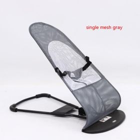 New Portable Dog Rocking Chair Pet Products (Option: Single Mesh Gray-Boxed)