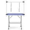 Professional Dog Pet Grooming Table Large Adjustable Heavy Duty Portable w/Arm & Noose & Mesh Tray